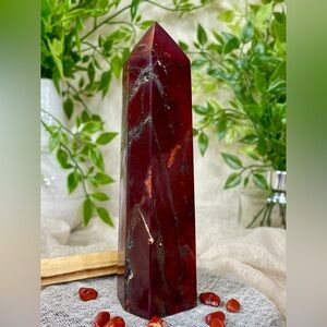 1343 Mookaite Jasper Crystal Tower